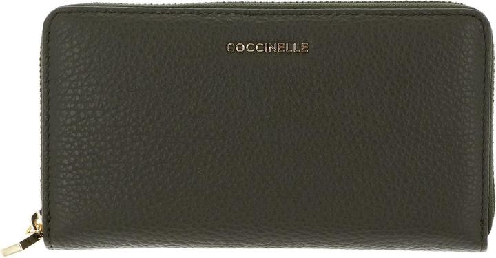 Actual product image Coccinelle Metallic Soft Wallet Grained Leather