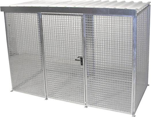 Produktbild eurokraft pro Gasflaschen-Gittercontainer