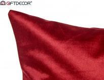 Produktbild Giftdecor Kissen Samt rot 60x45cm (60 x 45 cm)