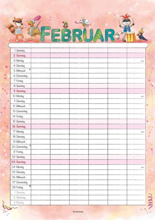 Immagine prodotto Alpha Edition Familienplaner (29,7 x 42 cm)