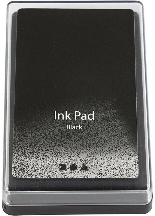 Produktbild Creativ Company Stempelkissen Ink Pad, 9 x 6 x 2 cm Schwarz