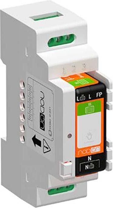Productafbeelding NodOn NOD DRB-1-1-00 - DIN rail doos voor Zigbee of EnOcean relaisschakelaars (5 stuks)