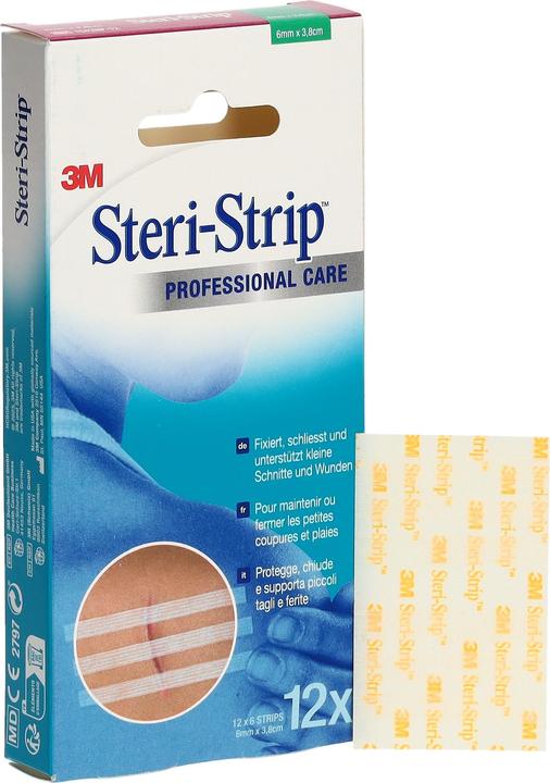 Actual product image 3M 6x38mm weiss verstärkt (12 x)