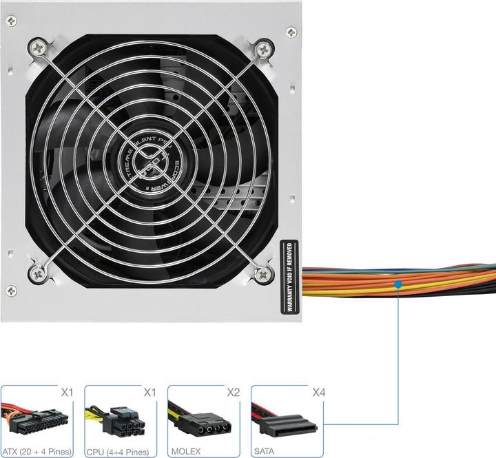 Actual product image Tooq Technology TQEP-500S-INT (500 W)