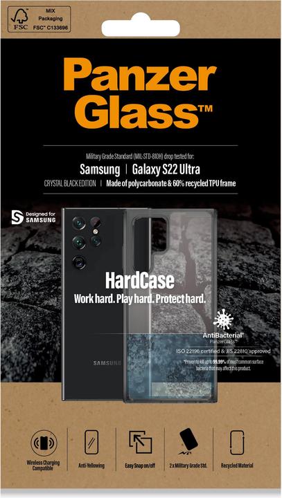 Actual product image PanzerGlass HardCase AB (Samsung Galaxy S22 Ultra)