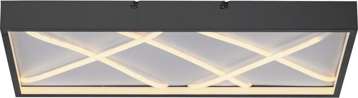 Just Light LED Deckenlampe MIKADO dimmbar über Wandschalter, warmweiss 3000k (5200 lm)