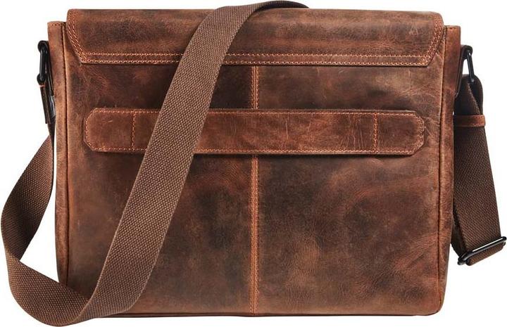 Immagine prodotto Maverick The Original Notebook Bag in pelle 14", marrone (14")