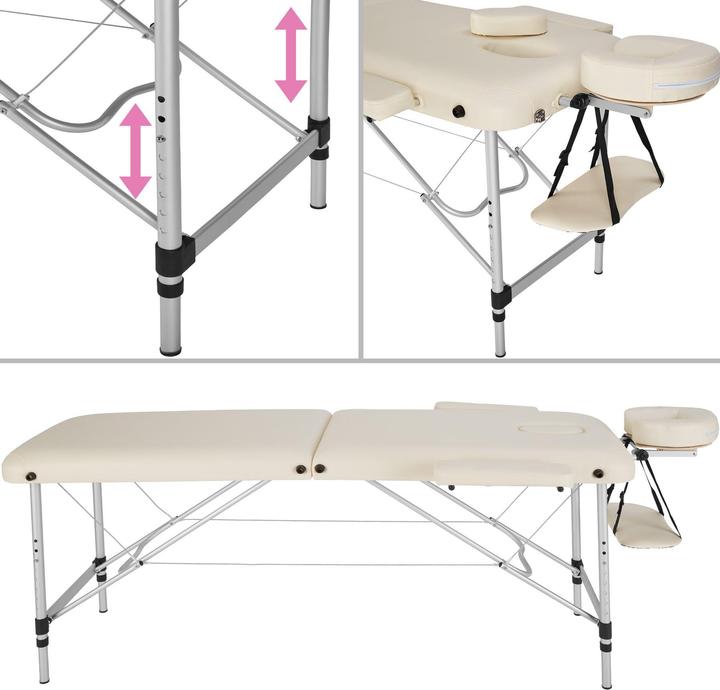 Actual product image tectake Massage table