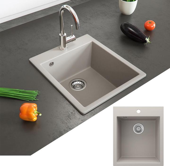 Actual product image Bergström Venice (Fitted sink, 42.50 cm, 50 cm)