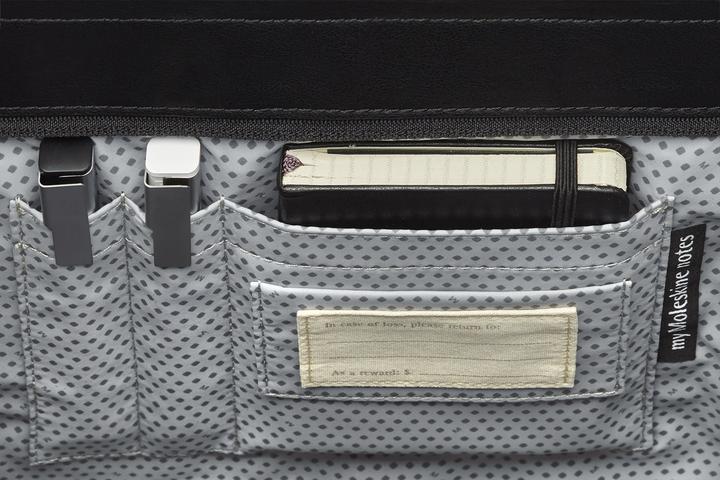 Produktbild Moleskine Kla. Rucksack Hor.Schwarz (10 l)