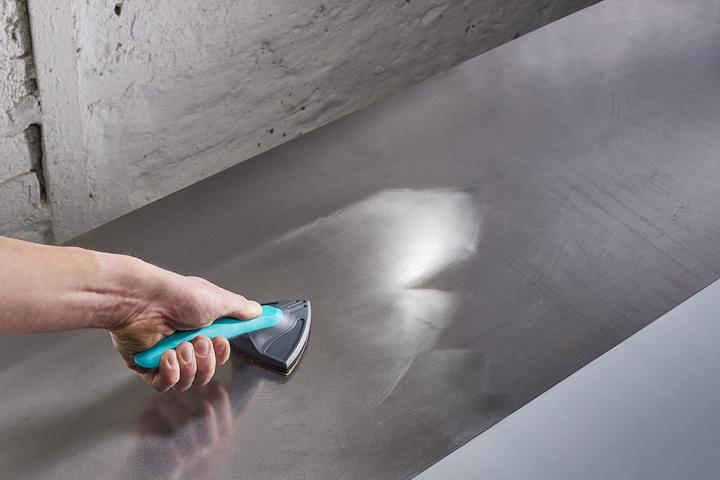 Produktbild wolfcraft 1 Eckenschleifer mit Klettgewebe 95mm