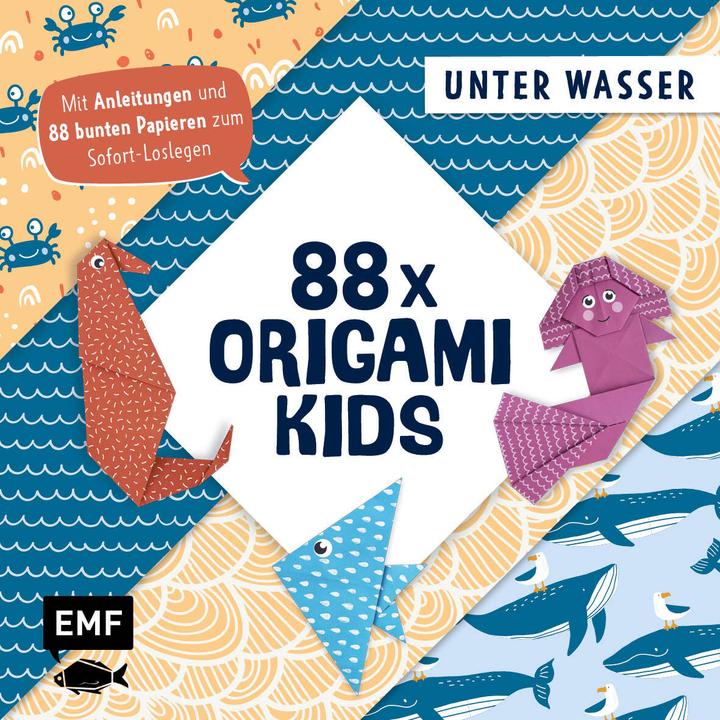 Productafbeelding 88 x Origami Kids - Unter Wasser (Duits, Thade Precht, 2023)