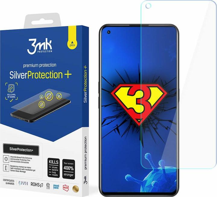 Produktbild 3MK SilverProtection+ selbstregenerierende Folie (1 Stück, Realme GT 2 5G)