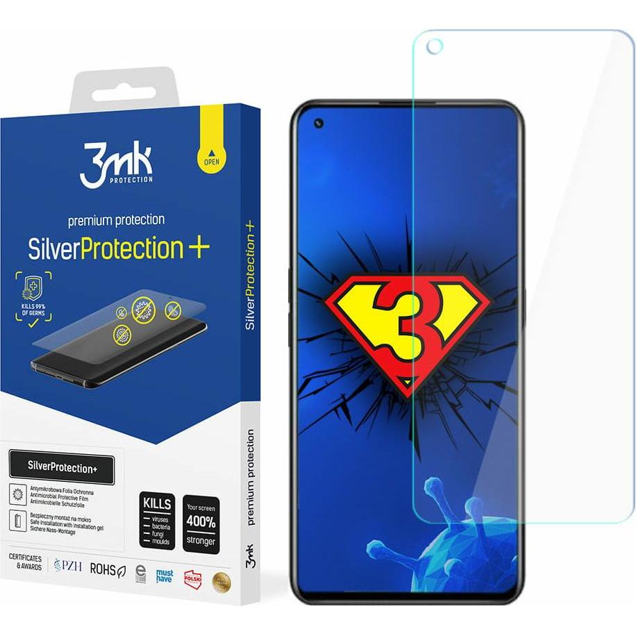 3MK Pellicola autorigenerante SilverProtection+ (1 pz., Realme GT 2 5G), Pellicola protettiva smartphone, Trasparente