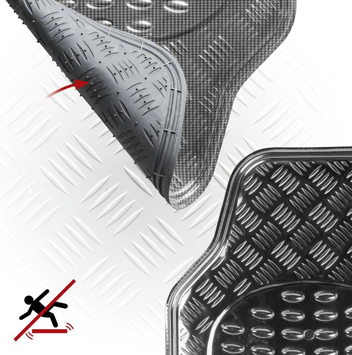 Actual product image Walser Metallic (2 front mats + 2 rear mats)
