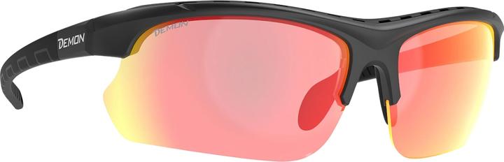 Demon Infinite Optic 2 Dpol (matt black-multi red mirror, Noir)