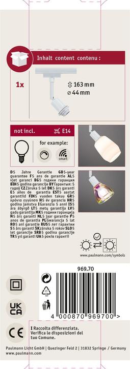 Actual product image Paulmann URail Spot DecoSystems (E14)