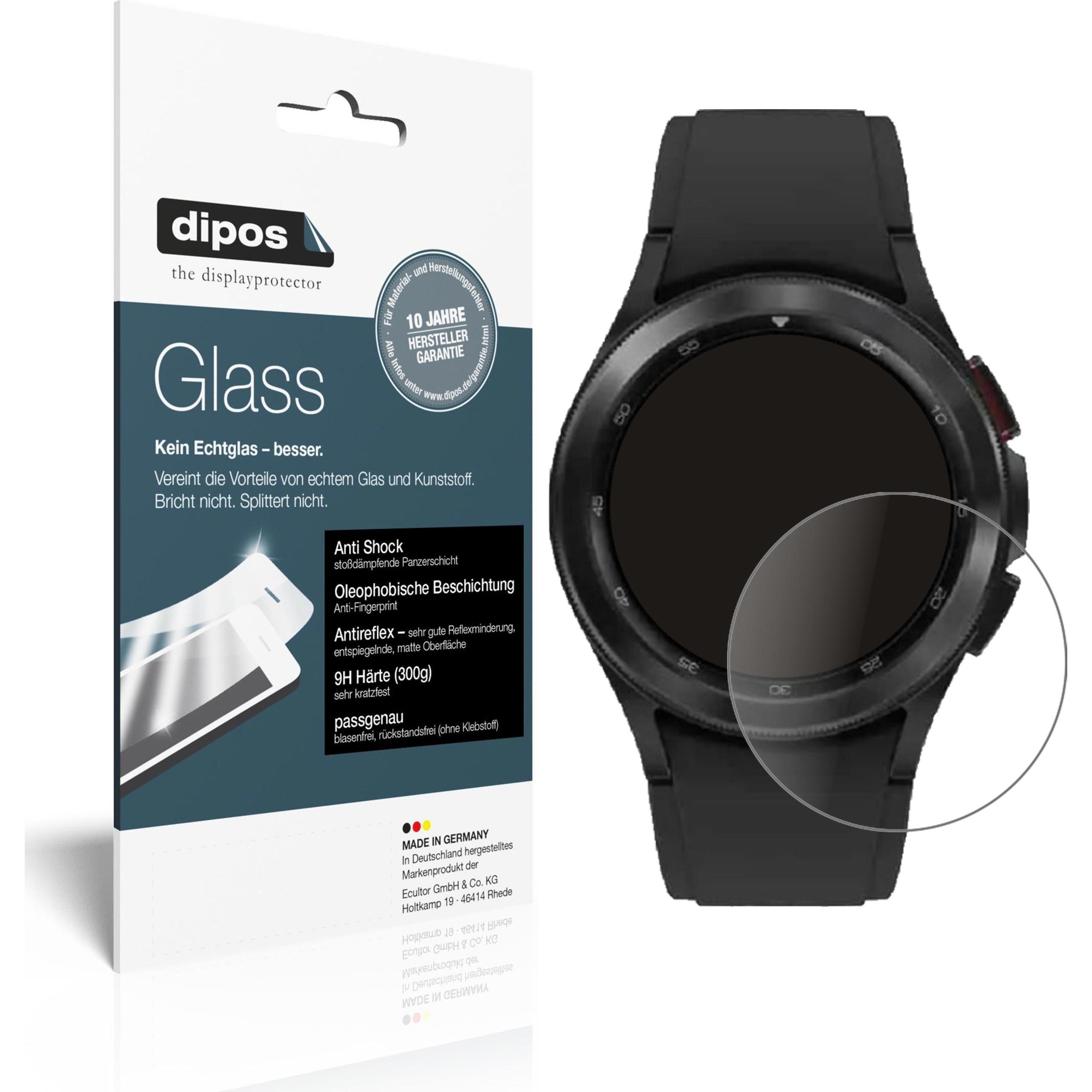Dipos Displayschutz Anti-Shock, Smartwatch Schutzfolie, Transparent
