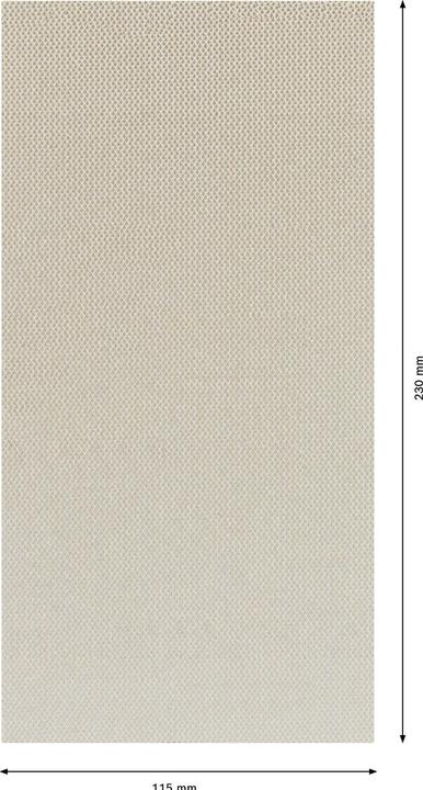 Produktbild Bosch Professional Zubehör EXPERT M480 Schleifnetz für Schwingschleifer, 115 x 230 mm, G 180, 10-tlg. (P180)