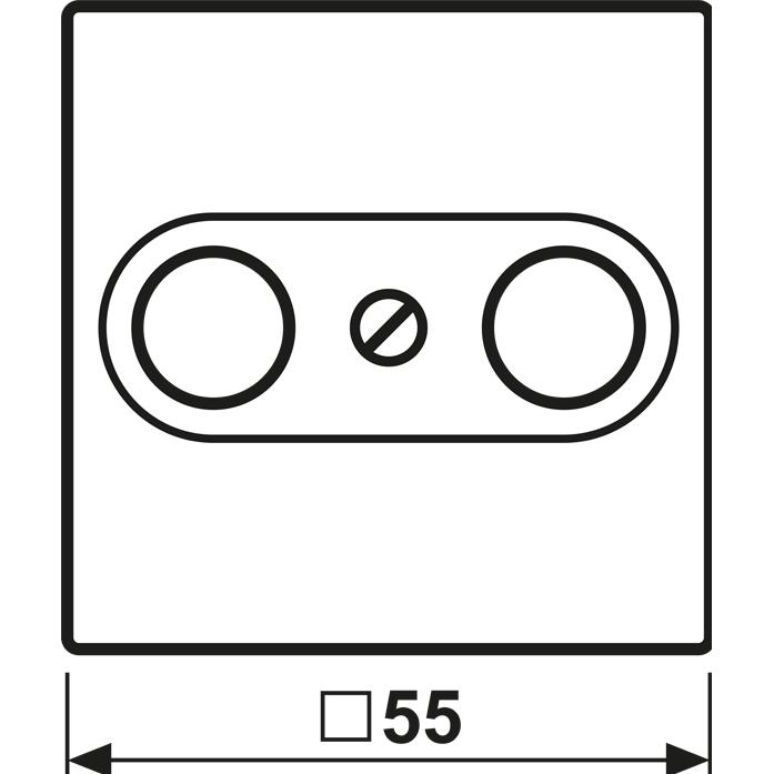 Thumbnail - JUNG, Zubehör Schalterprogramm, Abdeckung