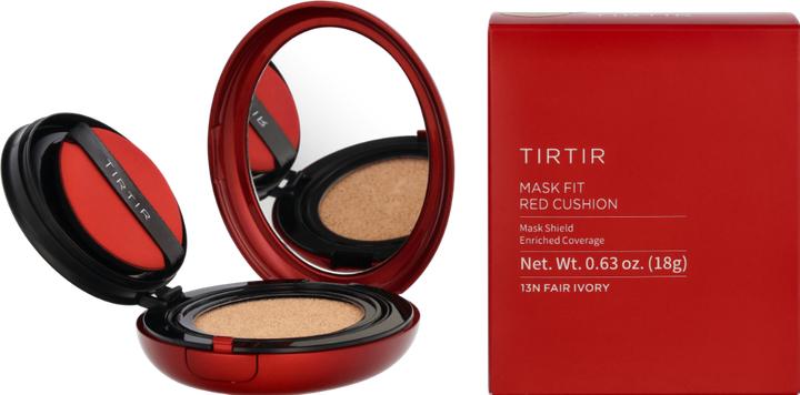 Actual product image TirTir Mask Fit Red Cushion Foundation - Full Coverage, Weightless, Skin Fit (#13N Fair Ivory)