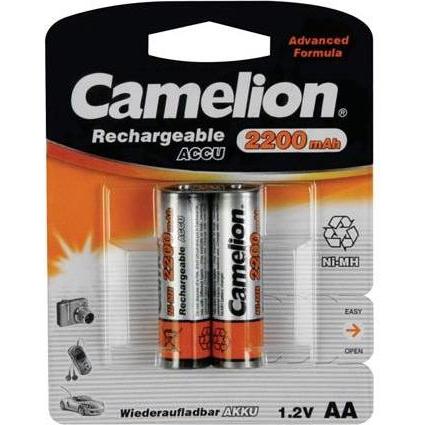 Camelion NiMh AA 1.2 V - 2200 mAh 'DIGITAL SPECIAL' (1 Stk., AA, 2200 mAh), Batterien + Akkus