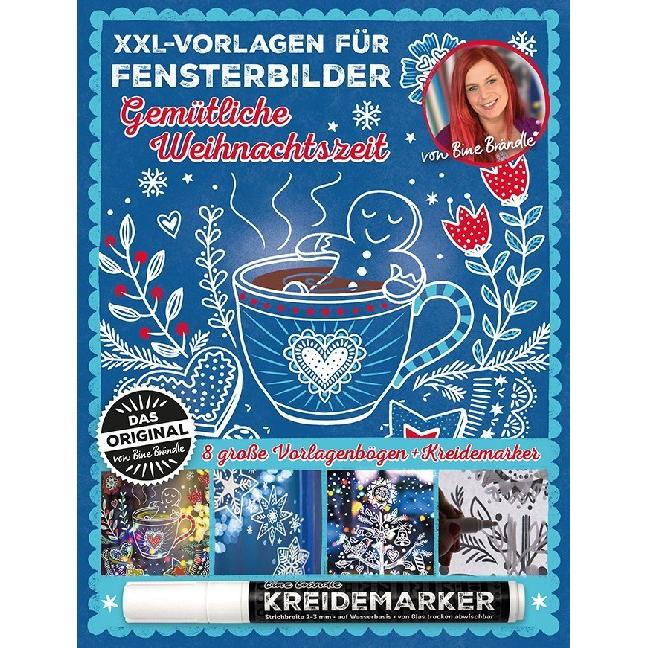 Desda XXL Vorlagen für Fensterbilder,Weihn.