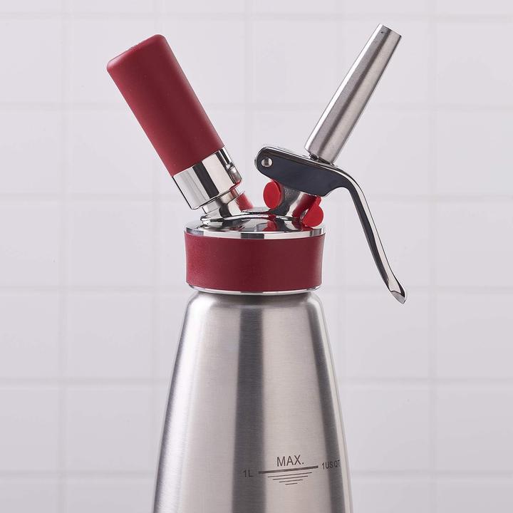 Produktbild Rosenthal Sahnesiphon 1,0 L Gelati / Edelstahl/Rot (1 l)