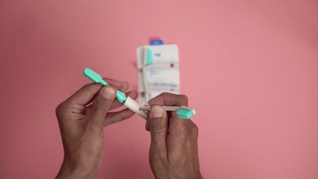 Actual product image TIO Tiobrush MEDIUM Refill (Medium, 2x)