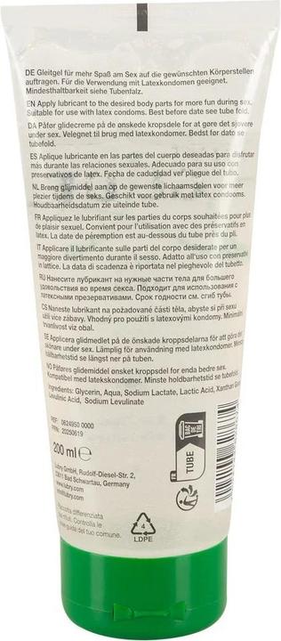 Productafbeelding Just Glide Organisch Anaal (200 ml)