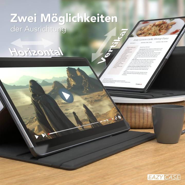 Actual product image EAZY CASE Rotationcase Samsung Galaxy Tab S10 FE Plus (Samsung Galaxy Tab S10 FE)