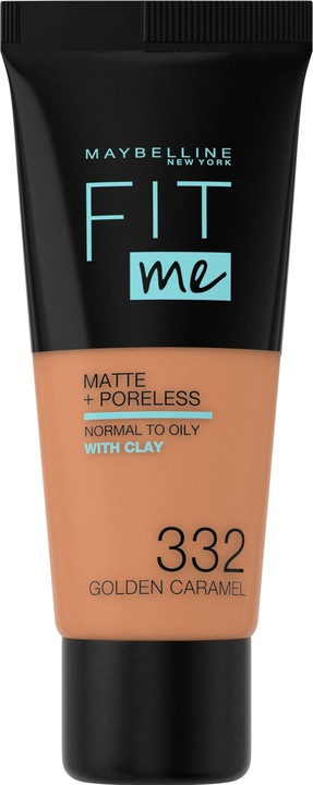 Maybelline New York Fondotinta Fit Me Matte + Pore less - 30 ml #332-dorato