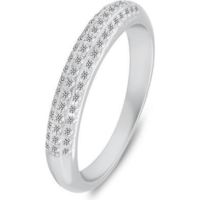 Brilio, Ring, Silver - Silver ring with sparkling zircons RI135W - Circuit: 50 mm, (50)