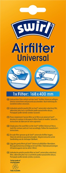 Image du produit Swirl Filtre à air universel 11