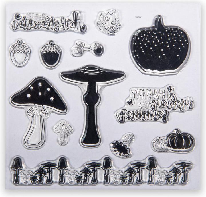 Actual product image Rayher Clear Stamps "Autumn Lights