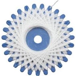 Glorex Sternzwirn, Garn + Wolle, Weiss