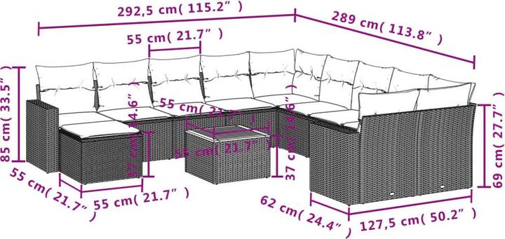 Produktbild vidaXL Kathryn
