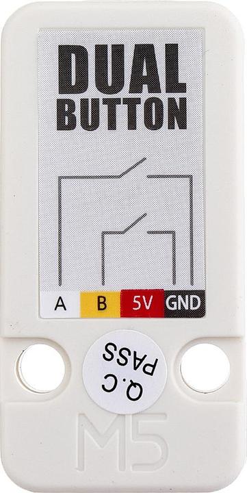 Actual product image M5Stack Mini dual button