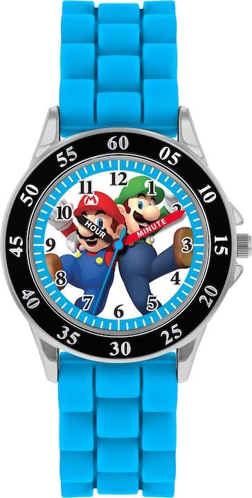 Produktbild Disney Mario Analog Quartz Watch with Silicone Strap GSM3044 (Analoguhr)