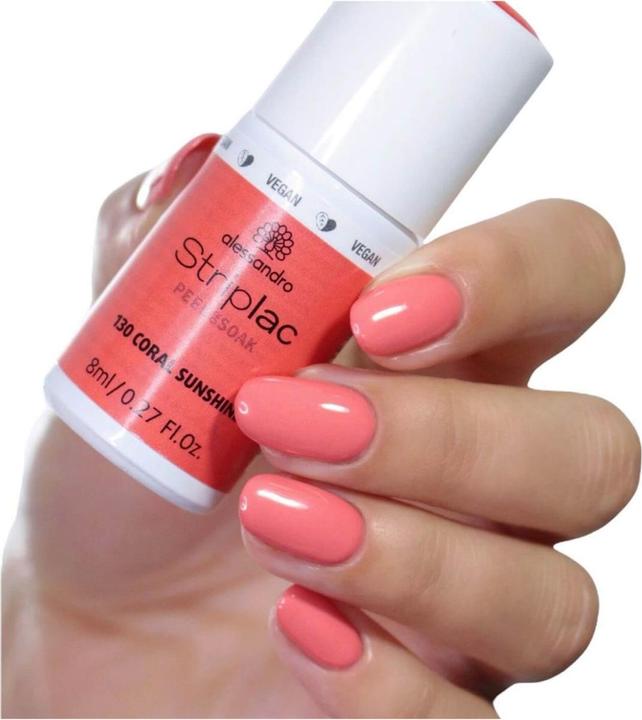 Immagine prodotto Alessandro Striplac Peel or Soak (130 Sole di corallo, Vernice UV gel)
