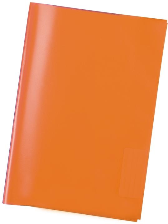Actual product image HERMA Folder protector, DIN A4, made of PP, transparent orange with inscription label (A4)