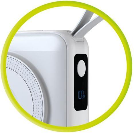 Image du produit Mobile Origin Powerbank & Travel Charger Lightning/USB-C Cable MagSafe/AW/iPhone Compatible white Powerbank -... (10000 mAh)