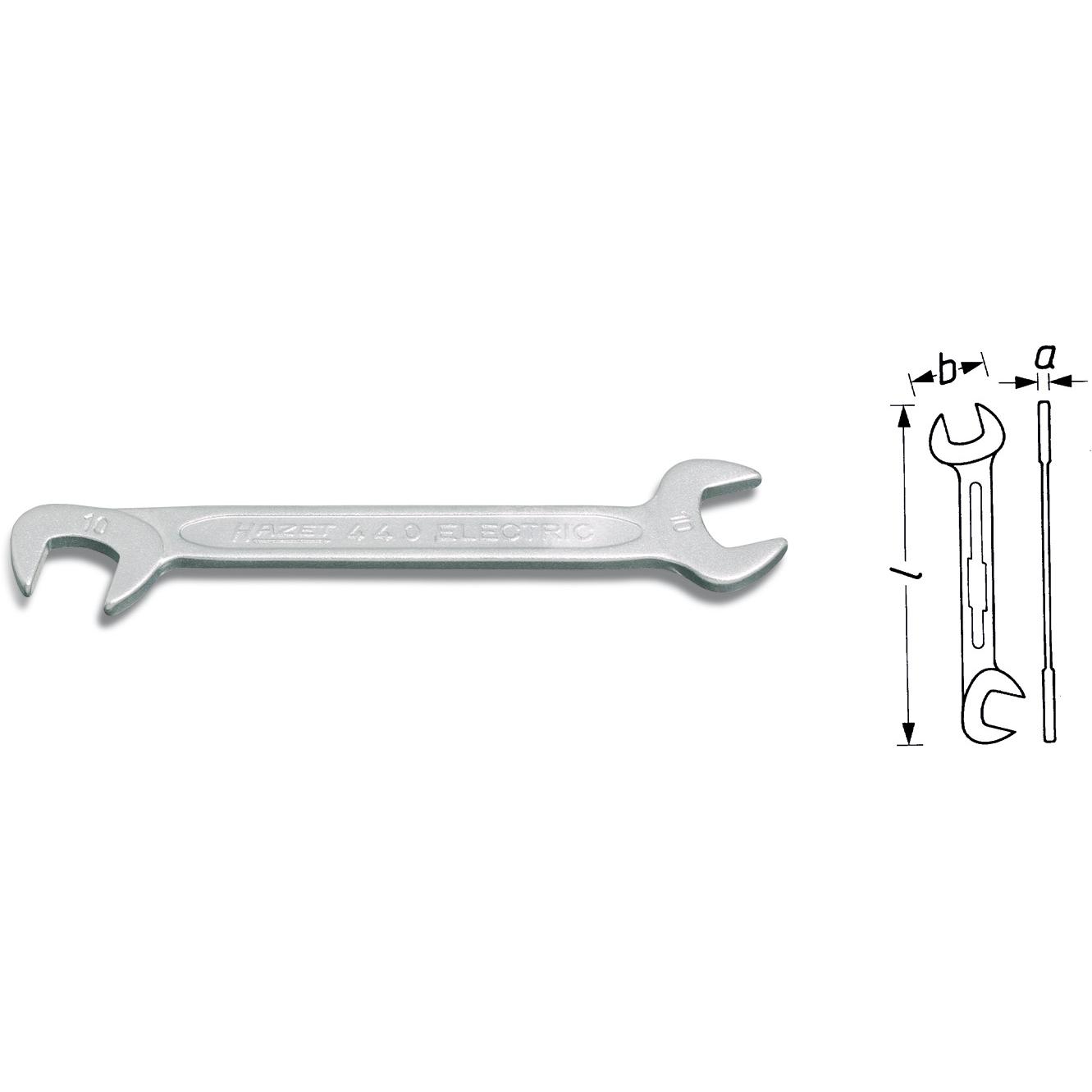 HAZET, Schraubenschlüssel, Doppel-Maulschlüssel 11 mm 440 (11 mm)