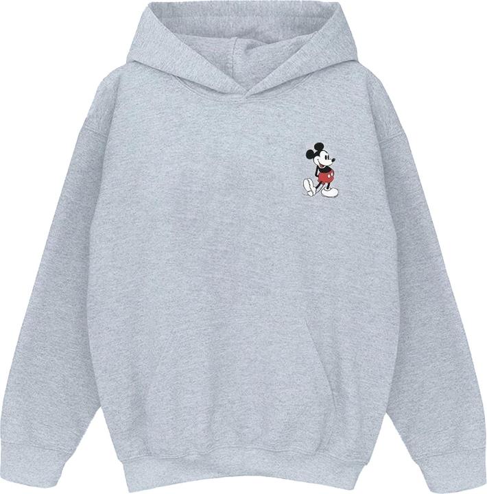 Immagine prodotto Disney Mickey Mouse Kickin Retro Chest Felpa con Cappuccio Ragazzi (140, 146)