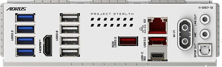 Actual product image Gigabyte B850 AORUS Stealth ICE (AM5, AMD B850, ATX)