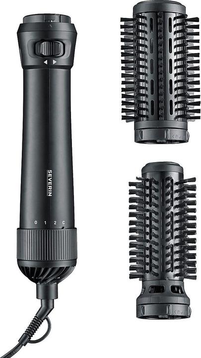 Actual product image Severin SEV Warmluftbürste anthrazit