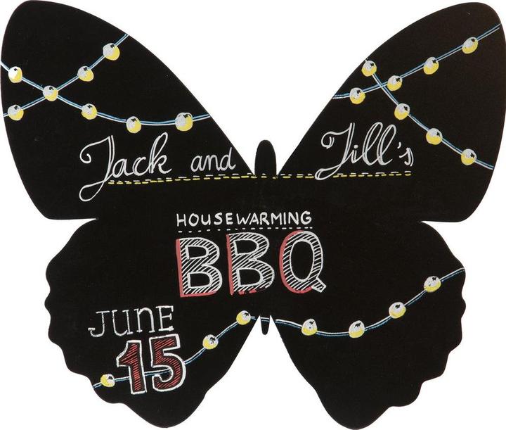 Produktbild Securit Silhouette Butterfly (Wandtafel, 30 x 36 cm)