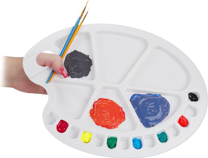 Image du produit Relaxdays Palette de peinture