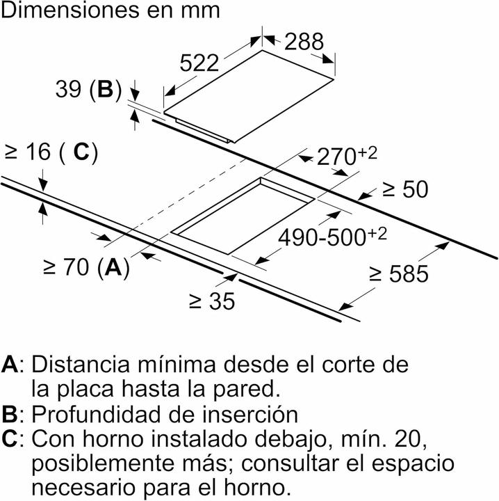Produktbild Balay 3EB730LQ (28.80 cm, Glaskeramik Kochfeld)