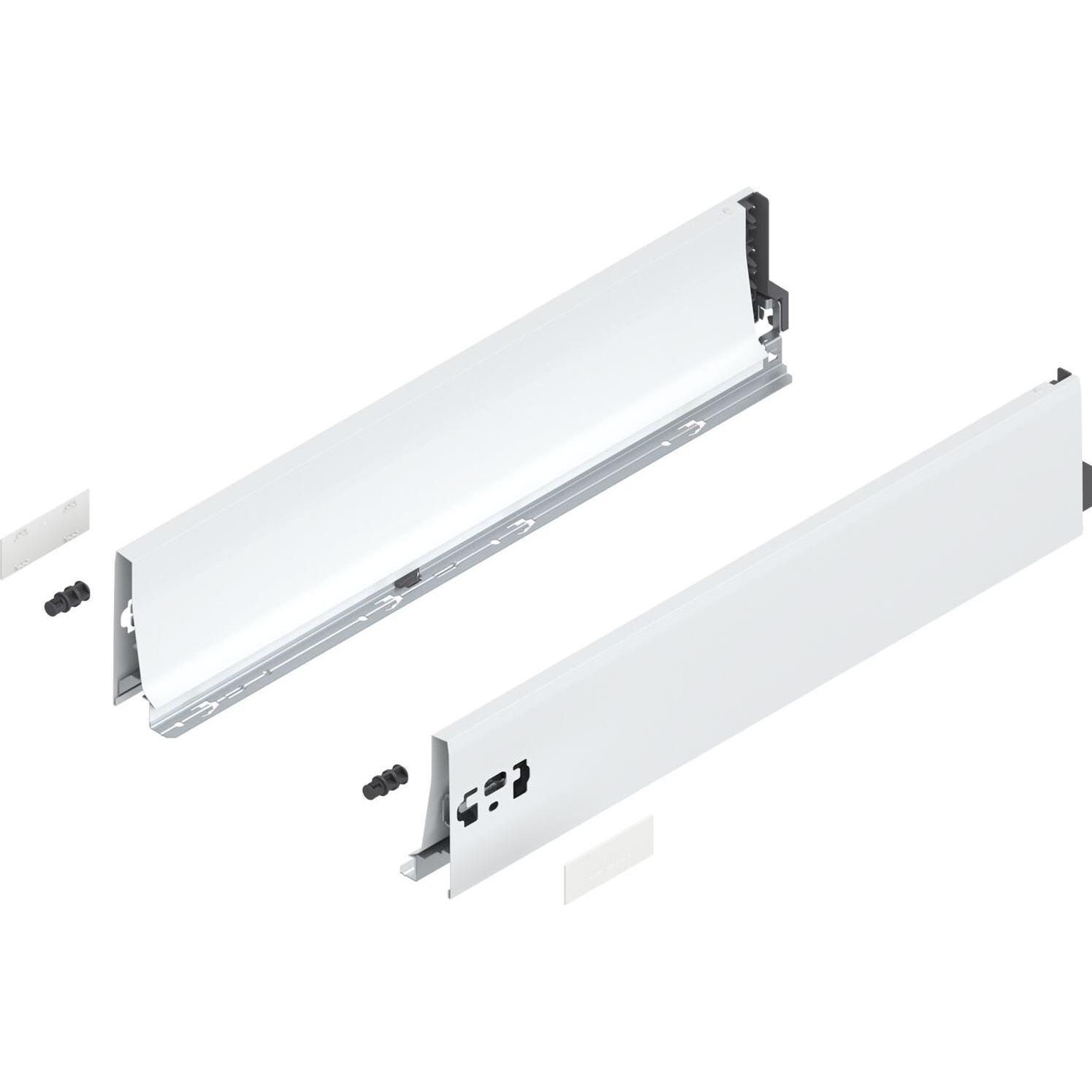 Blum, Schubladenauszüge, Flexible Schubkasten-Sets TANDEMBOX antaro K, seidenweiss